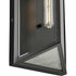 Progress Bristol Collection Two Light Black Modern Farmhouse Large Outdoor Wall Lantern in Matte Black Finish Model: P560360-31M